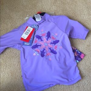 Girls size 6 swimwear